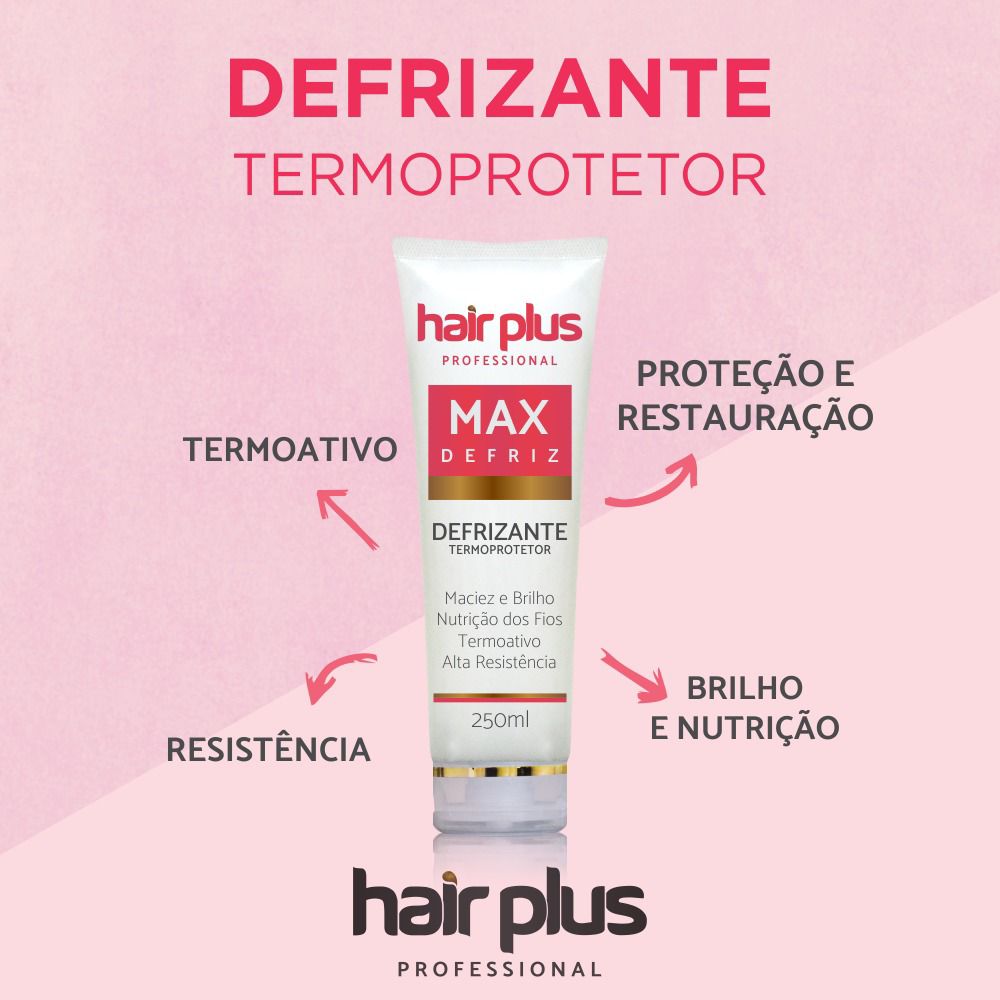 Hair Plus Defrizante Max Defriz 250ml