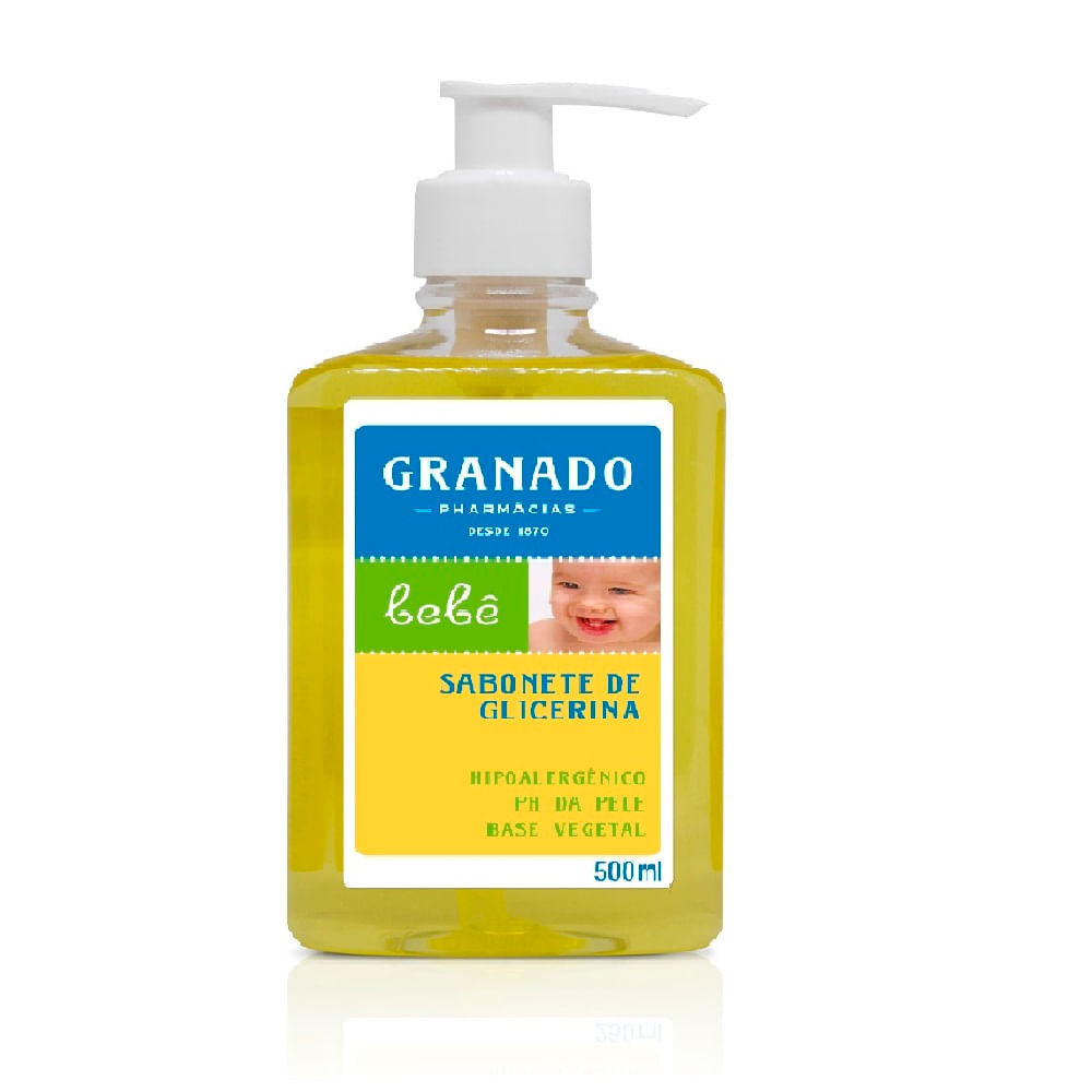 Sabonete Líquido De Glicerina Bebê 500ml
