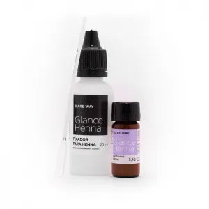 Henna for Eyebrows Glance Castanho Médio Rare Way