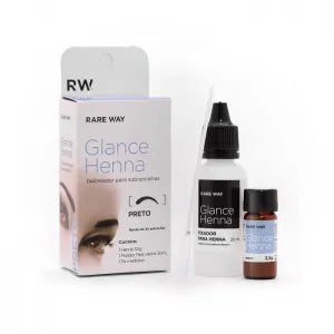 Henna for Eyebrows Glance Preto Rare Way