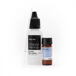 Henna for Eyebrows Glance Preto Rare Way