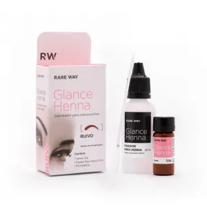 Henna for Eyebrows Glance e Ruivo Rare Way