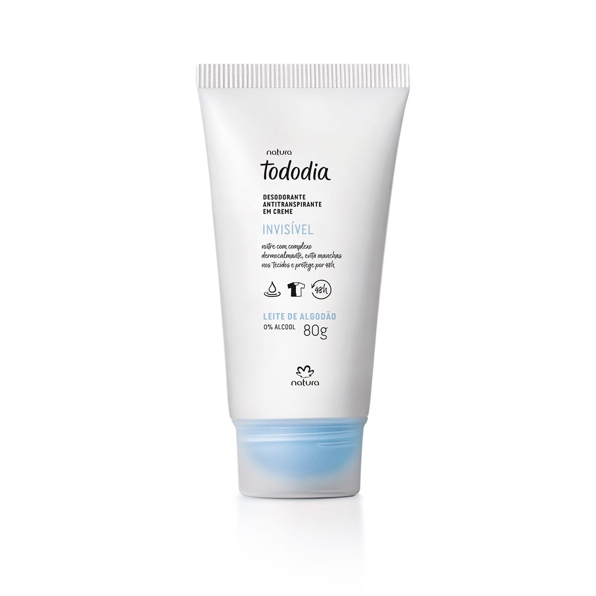 Leite de Algodão Cream Antiperspirant Deodorant - 80g