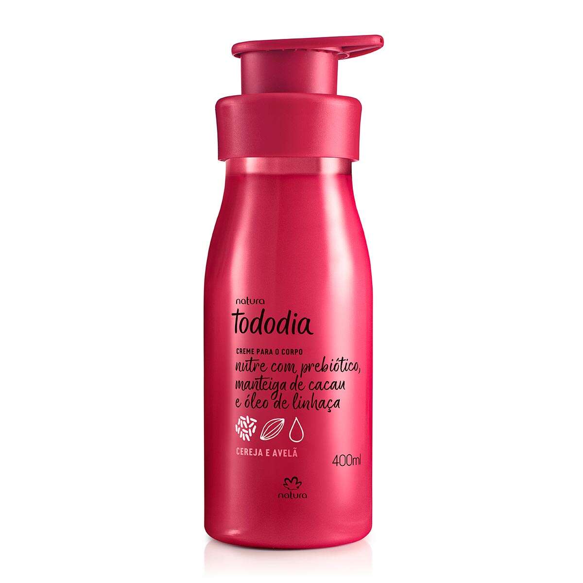 Tododia Cereja e Avelã Body Moisturizer - 400ml