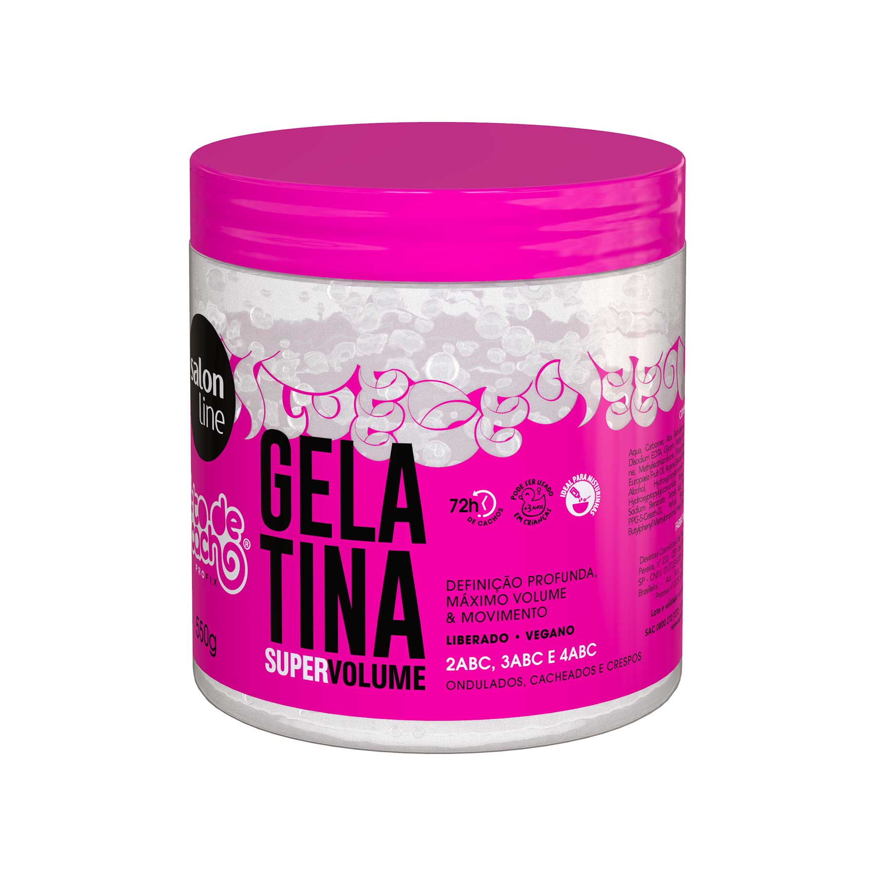#todecacho Super Volume Gelatine (Gelatina) 550g
