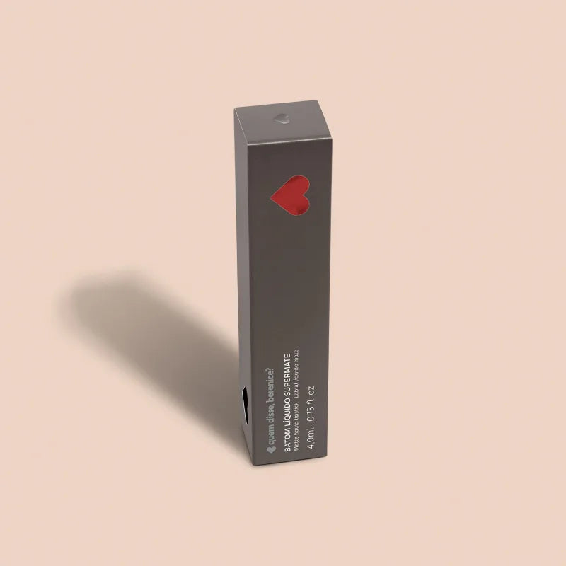 Liquid Lipstick Supermate Bege Begeli 4ml