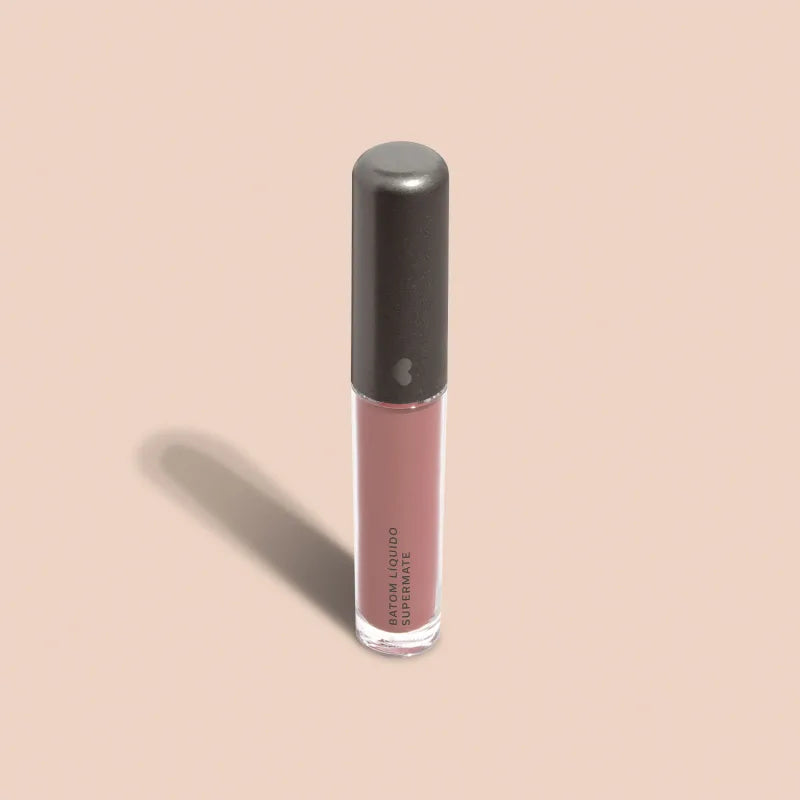 Liquid Lipstick Supermate Bege Begeli 4ml