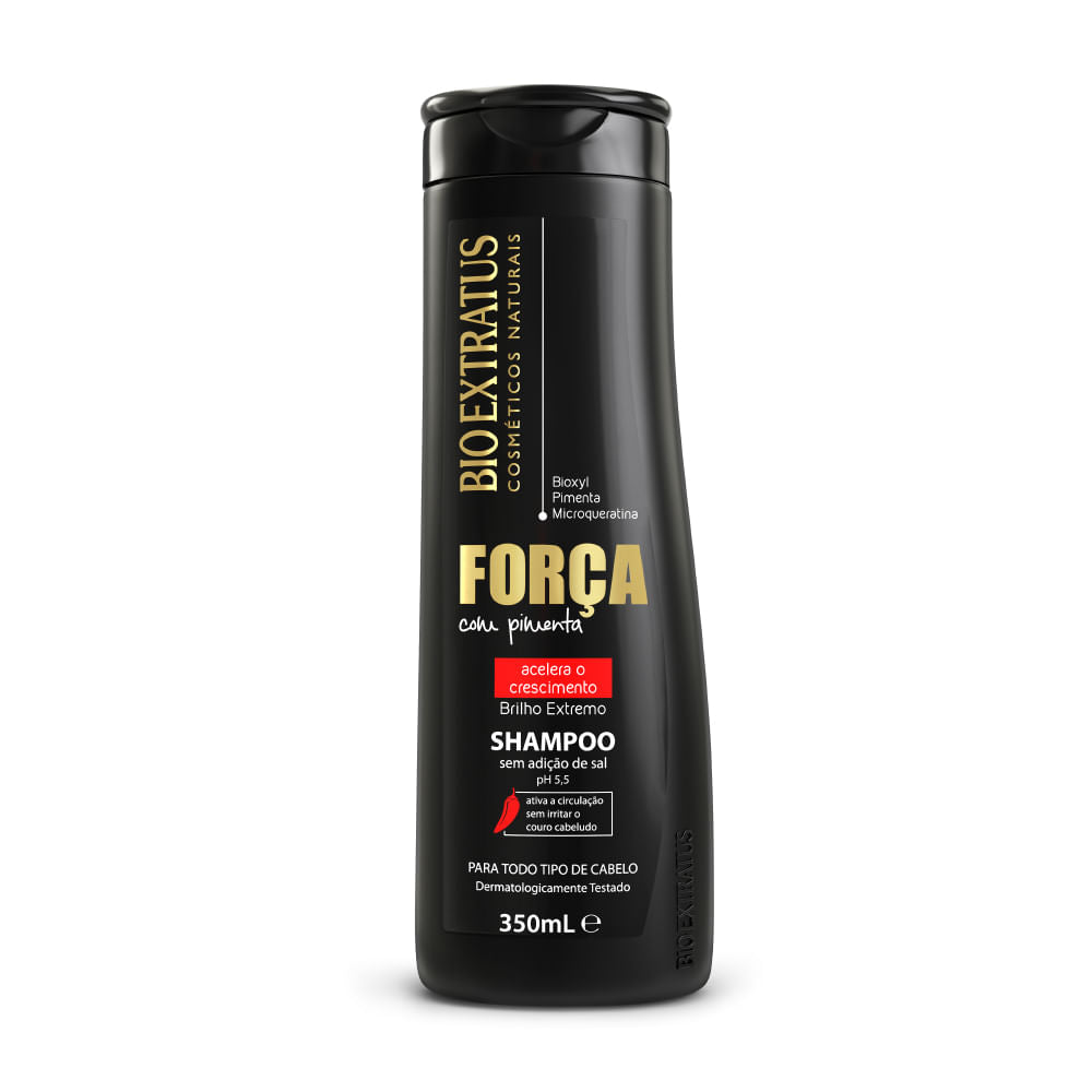 Shampoo Força com Pimenta 350mL Bioextratus