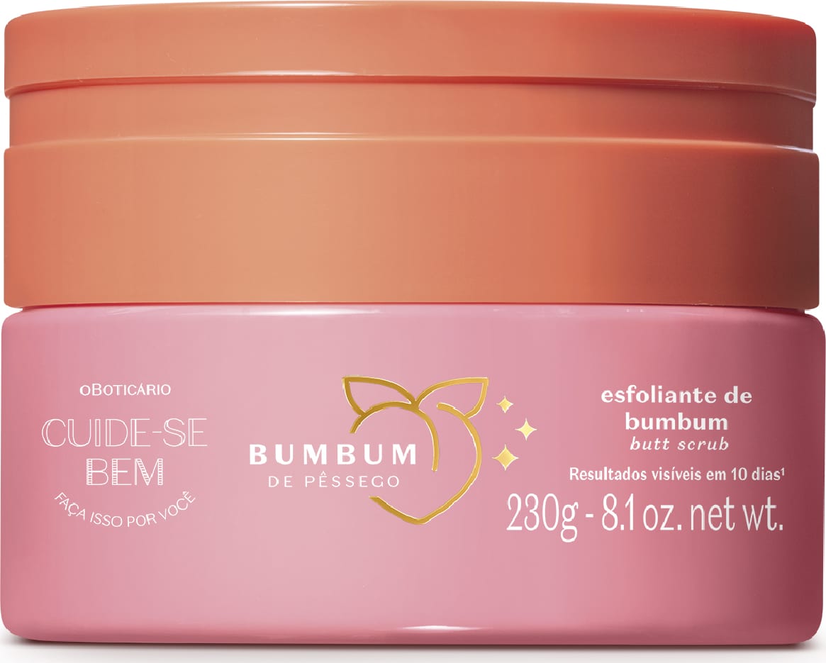 Cuide-se Bem Pessegura Esfoliante de Bumbum, 230g