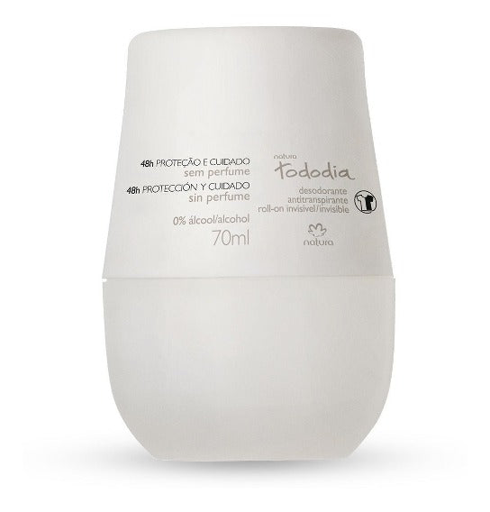 Roll on Deodorant Perfume Free 70ml Tododia - Natura