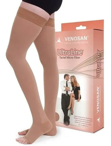 Meia 7/8 Média Compressão Venosan Ultraline