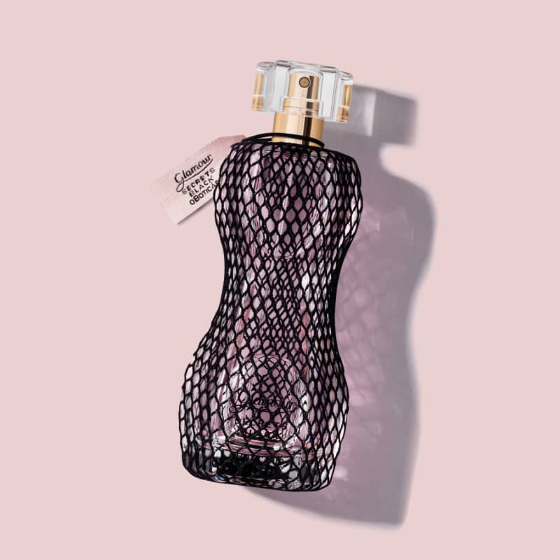 Glamour Secrets Black Deodorant Cologne 75ml
