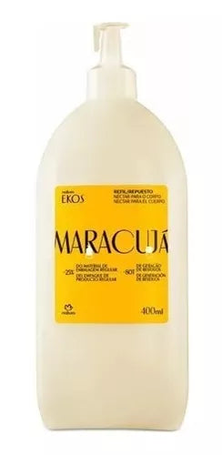 Refil Néctar Desodorante Hidratante Para o Corpo Maracujá Ekos 400ml