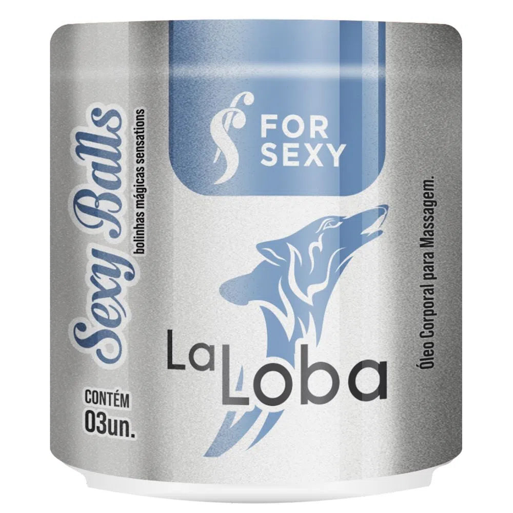 Bolinha Sexy Balls Funcional La Loba 03 Unidades - For Sexy