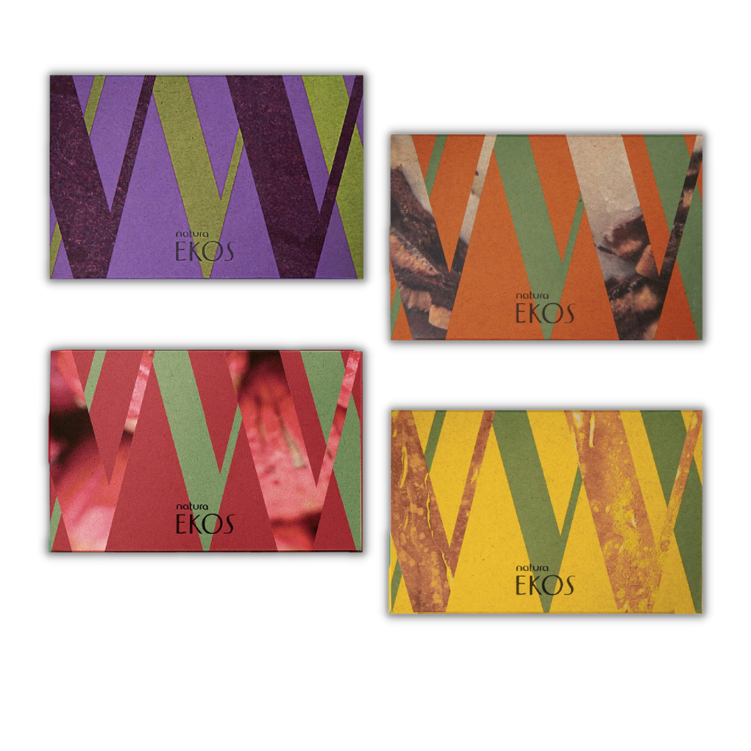 Ekos Sabonete em Barra Puro Vegetal  4un de 100g Natura