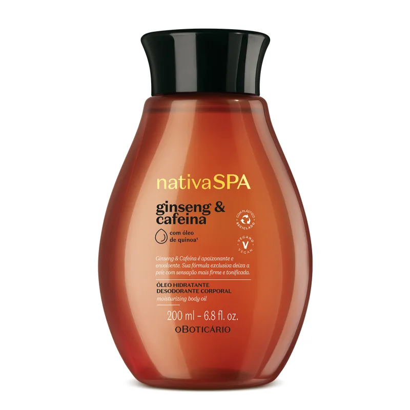NSPA Ginseng & Caffeine Moisturizing Oil 200ml
