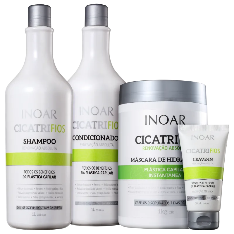 Kit Inoar Cicatrifios Renovação Absoluta (4 Produtos)