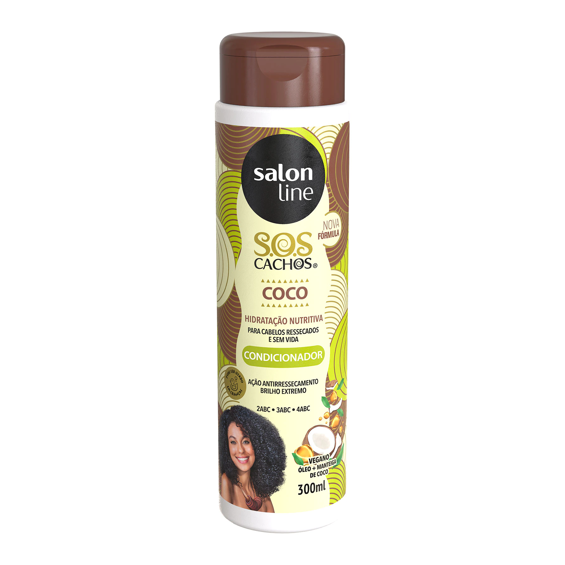 SOS Cachos Coco Tratamento Profundo Conditioner 300ml