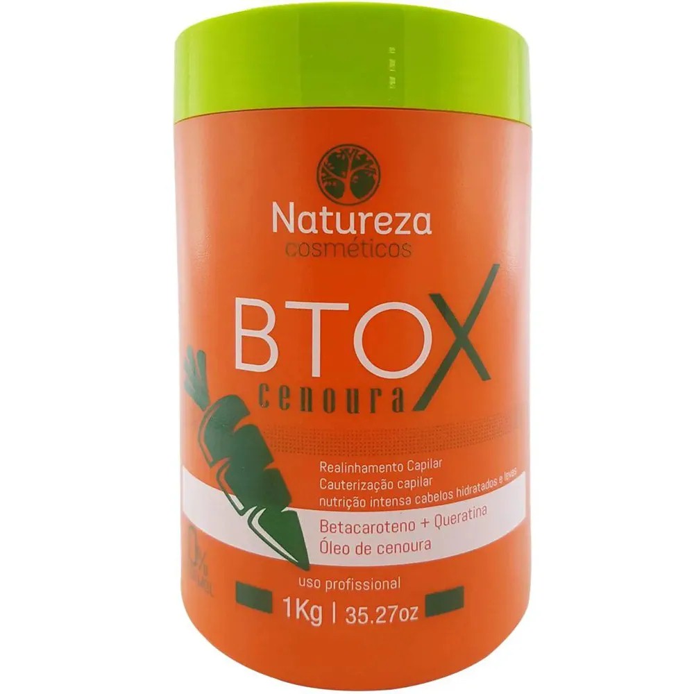 Botox Cenoura Natureza Cosméticos  1kg
