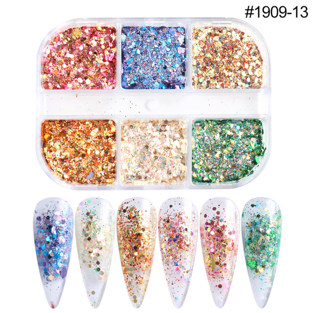 Glitter Box Kit with 6 Colors