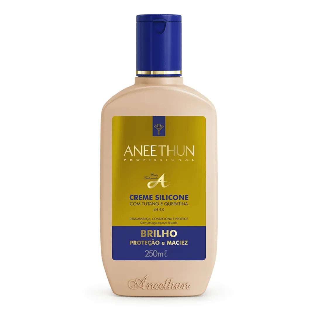 Creme de Silicone Tutano e Queratina Aneethun Linha A - 250ml