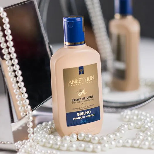 Creme de Silicone Tutano e Queratina Aneethun Linha A - 250ml
