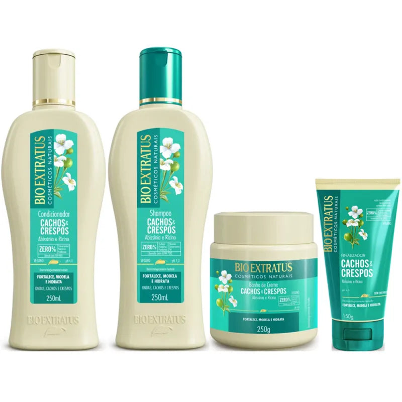 Kit Bio Extratus Cachos & Crespos Completo (4 Products)