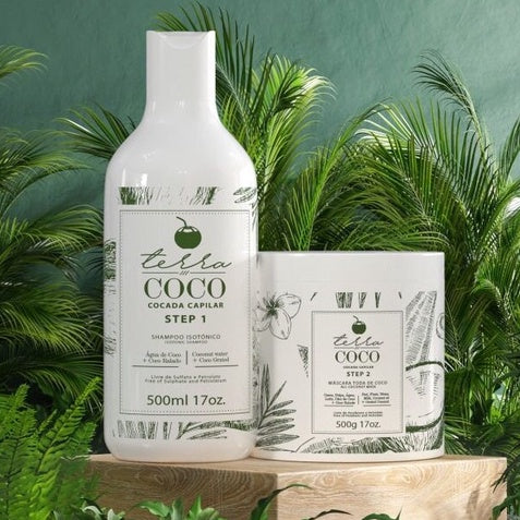 Fashion Gold - Isotonic Shampoo and Terra Coco Mask Kit 500ml/500g