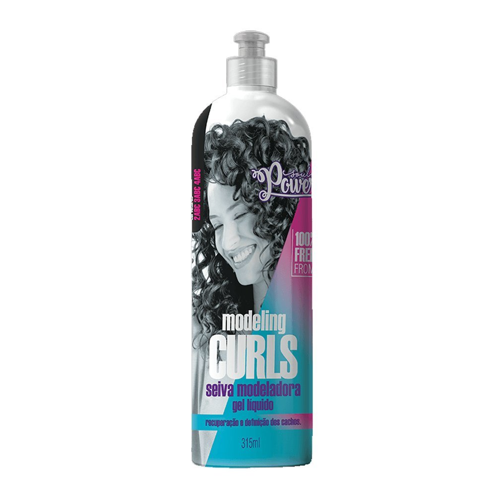 Soul Power Todos os tipos de curvatura - Gel Modeling Curls 315ml