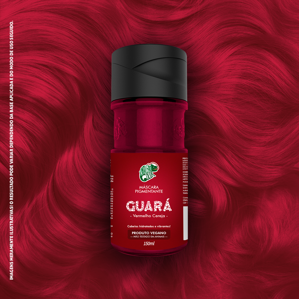Kamaleão Color Pigmenting Mask Guará - 150ml