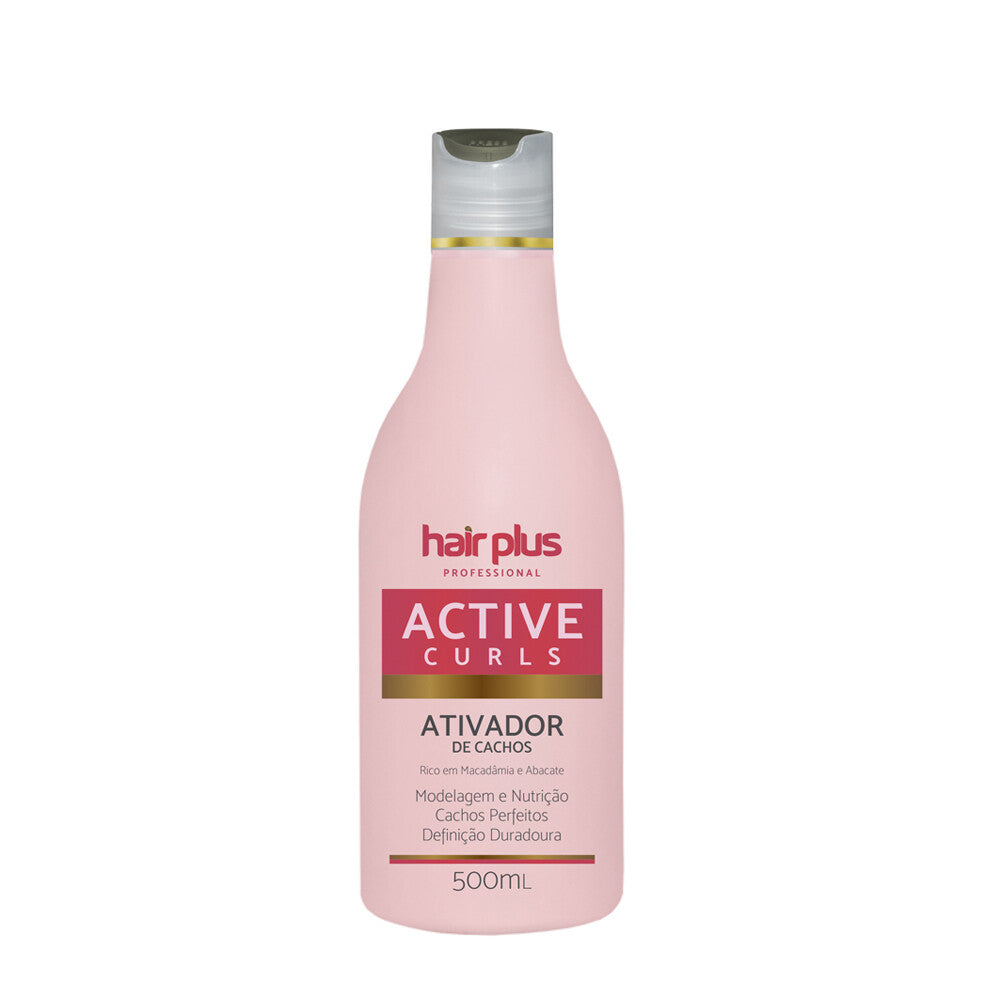 Hair Plus Ativador de Cachos Active Curls 500g