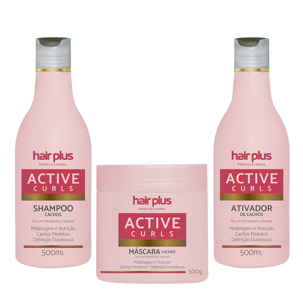 Hair Plus Kit de Cachos Active Curls