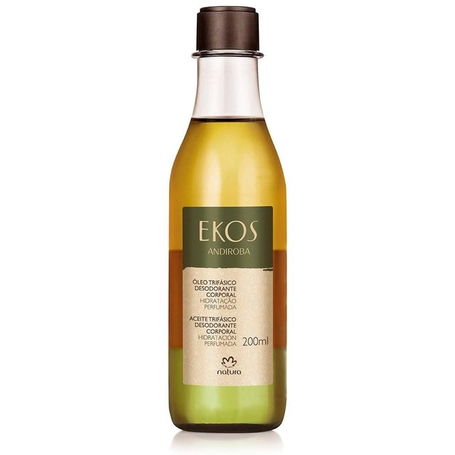 Ekos Andiroba Triple Phase Shower Oil 200ml - Natura