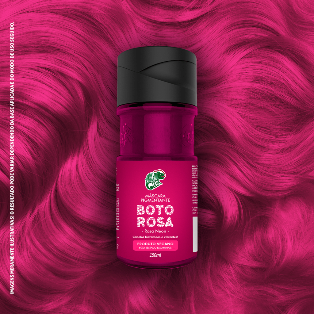 Kamaleão Color Pigmenting Mask Boto Rosa - 150ml