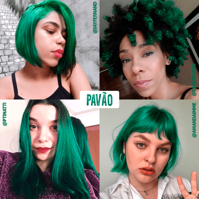 Kamaleão Color Pigmenting Mask Pavão - 150ml