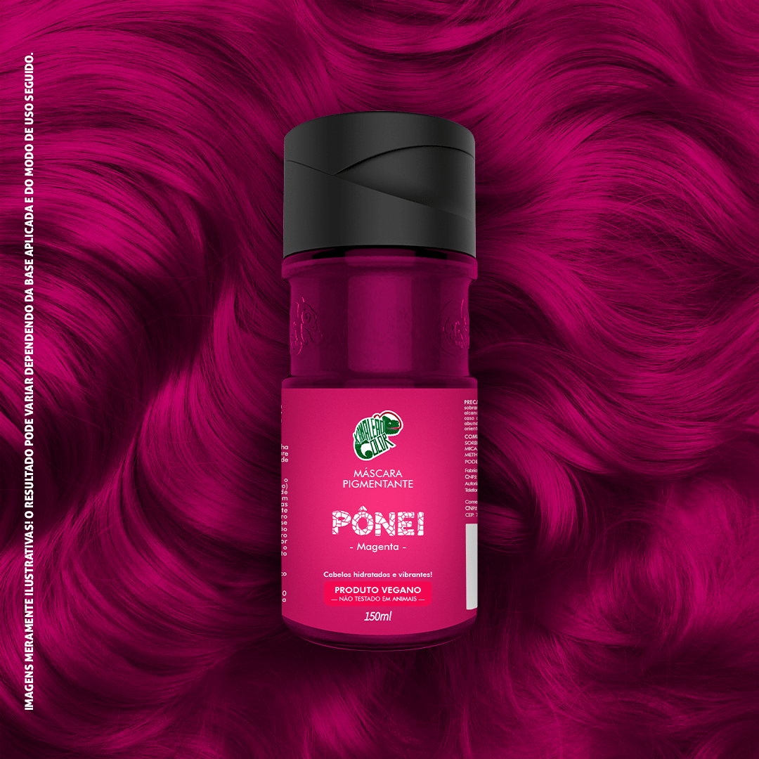 Kamaleão Color Pigmenting Mask Pônei - 100ml