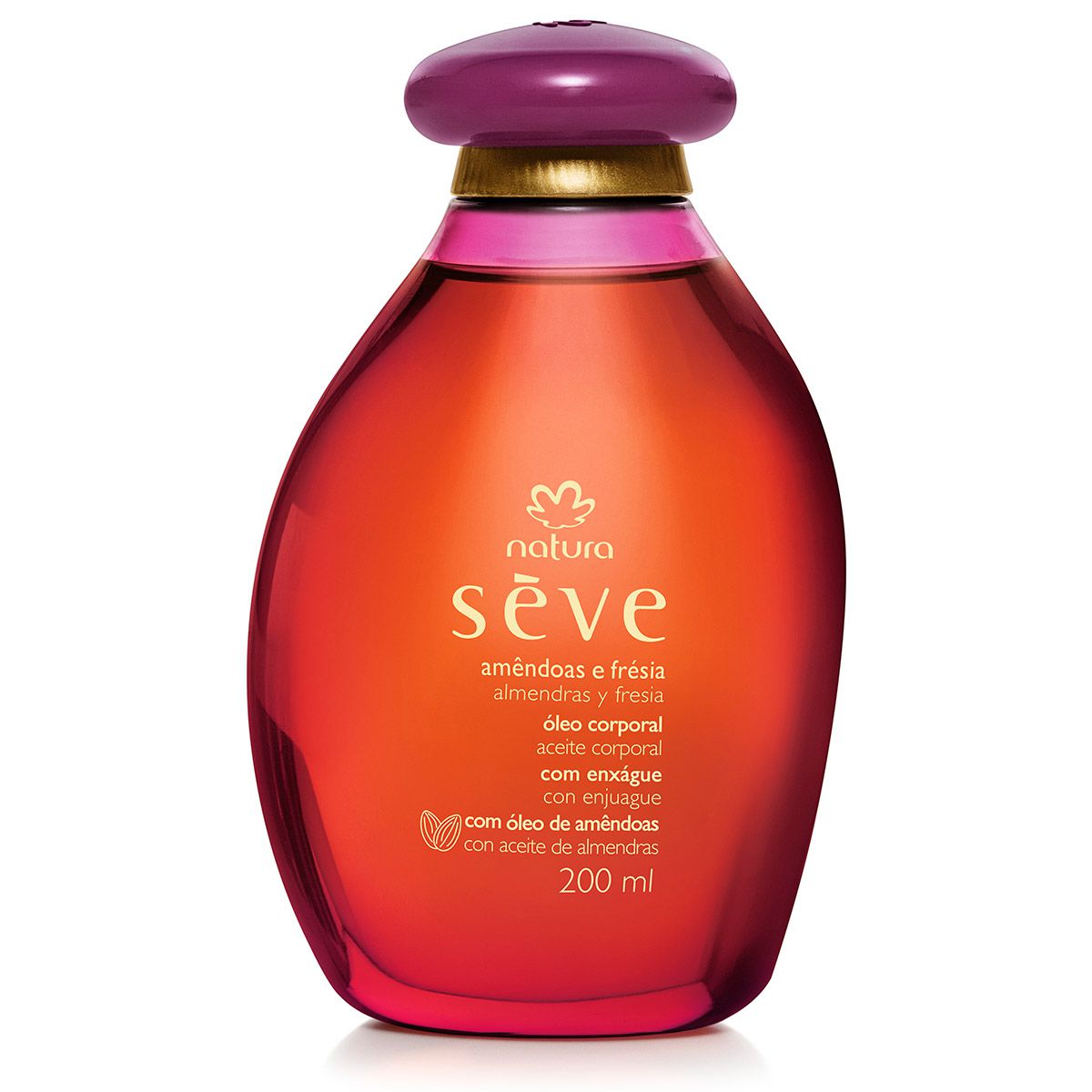 Óleo Corporal Seve Amêndoas e Frésia - 200ml