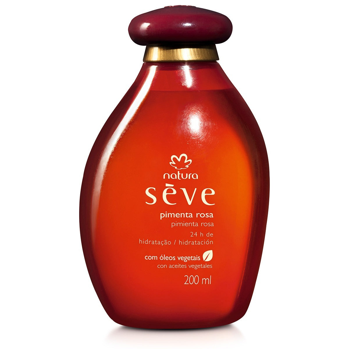 Seve Moisturising Body Oil Pimenta Rosa 200 ml - Natura