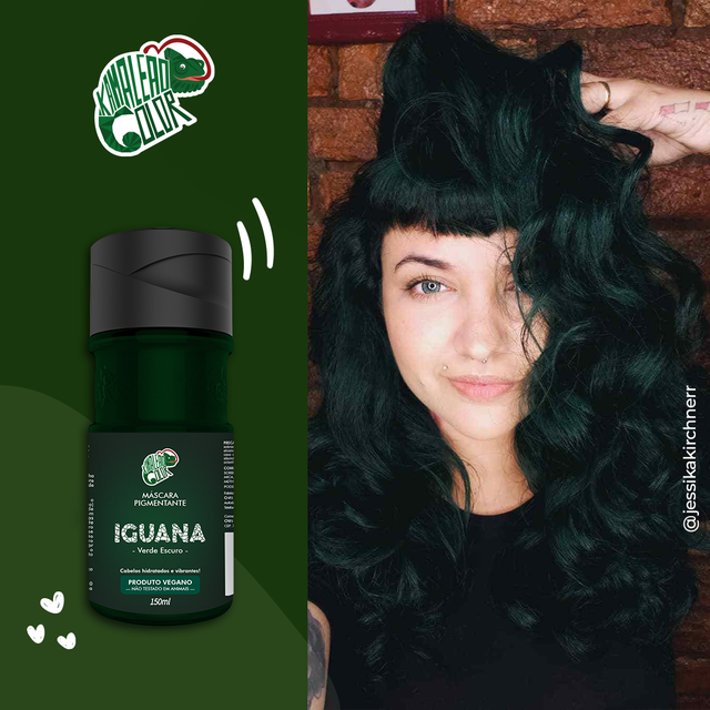 Kamaleão Color Pigmenting Mask Iguana - 150ml