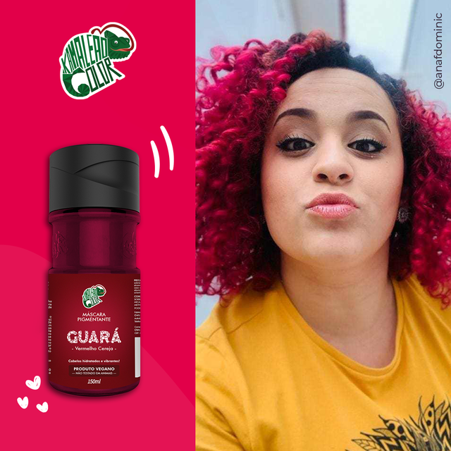 Kamaleão Color Pigmenting Mask Guará - 150ml