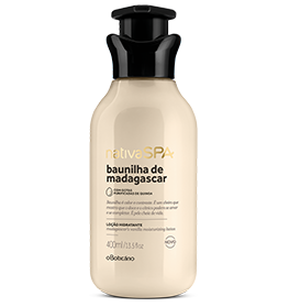 Nativa SPA Madagascar's Vanilla Moisturizing Body Lotion 400ml - O Boticario