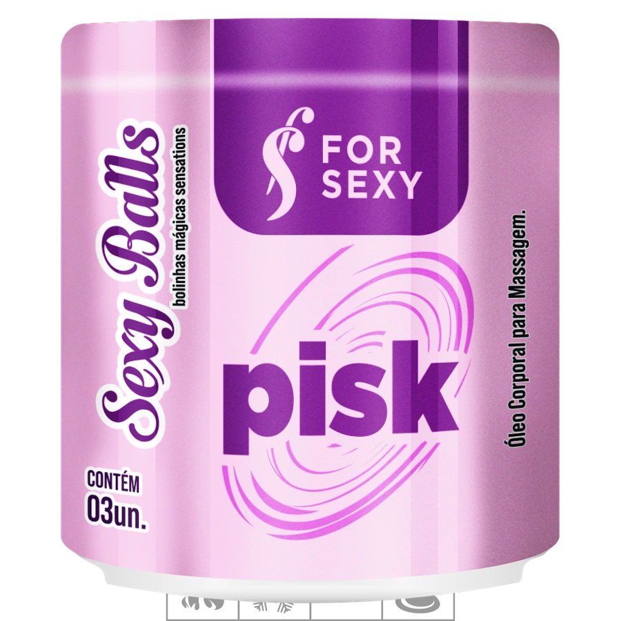 BOLINHA FUNCIONAL SEXY BALLS 3UN - PISK