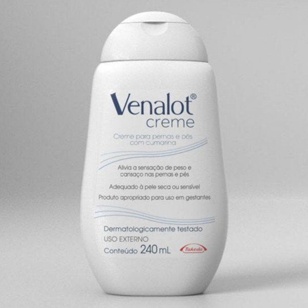 Venalot Creme para pernas e pés com cumarina - 240ml