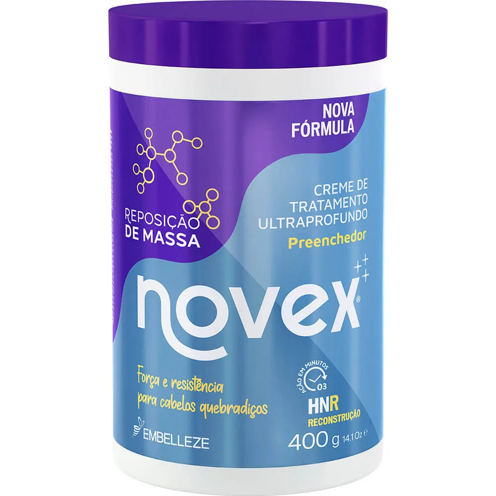 Creme De Tratamento Embelleze Novex Reposição de Massa 400gr