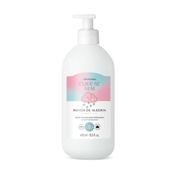 Loção Hidratante Desodorante Corporal Cuide-se Bem Nuvem de Alegria - 400ml