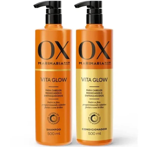 Ox Mari Maria Vita Glow Shampoo and Conditioner Kit - 500ml