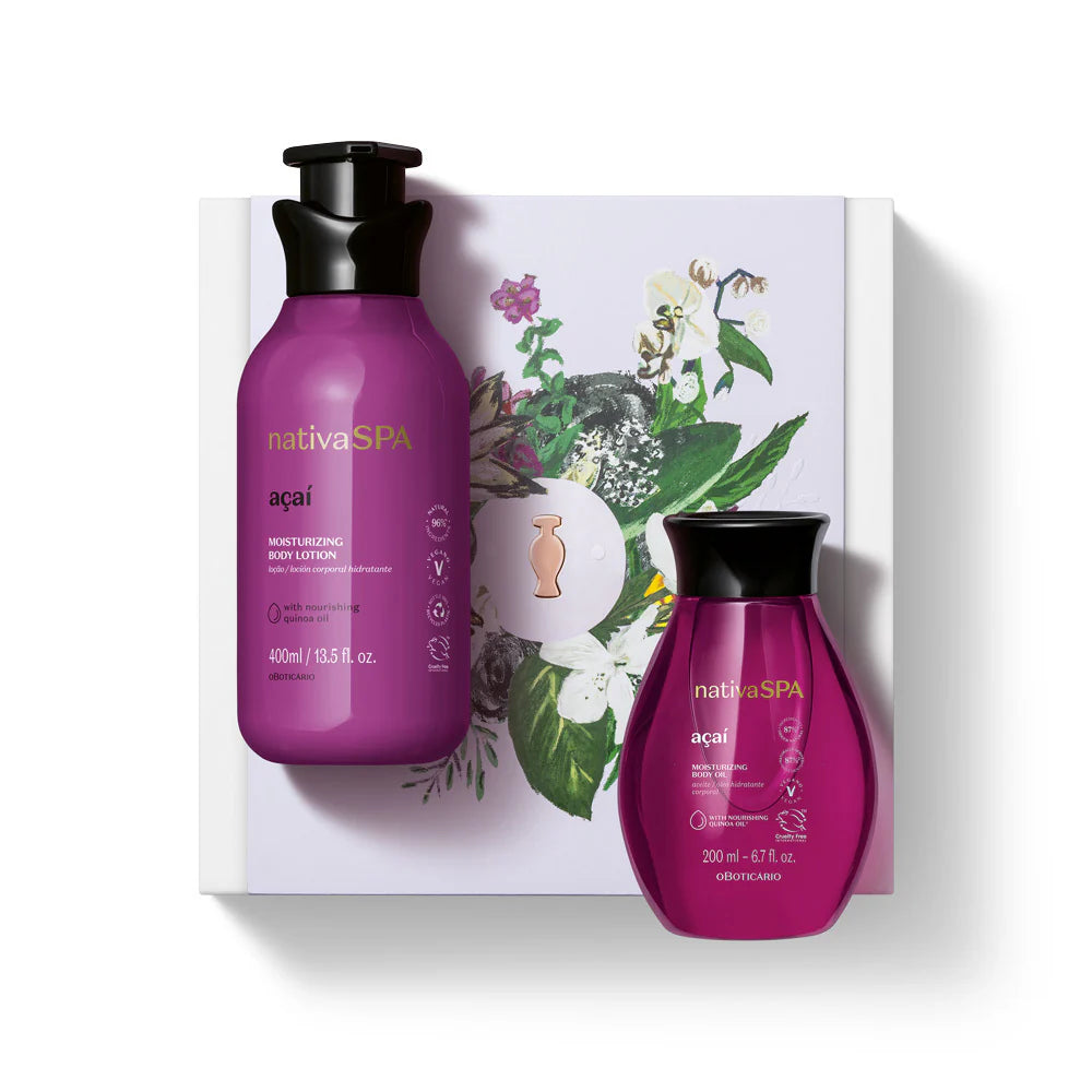Mother's Day Gift Set Nativa Spa Açaí Lotion