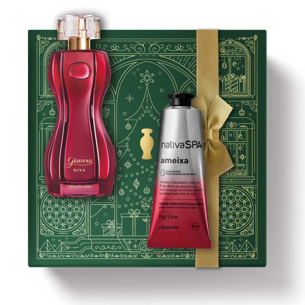 Glamour Diva Perfume + Plum Christmas Kit