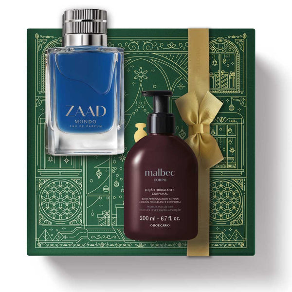 Zaad Mondo Perfume + Malbec Christmas Kit