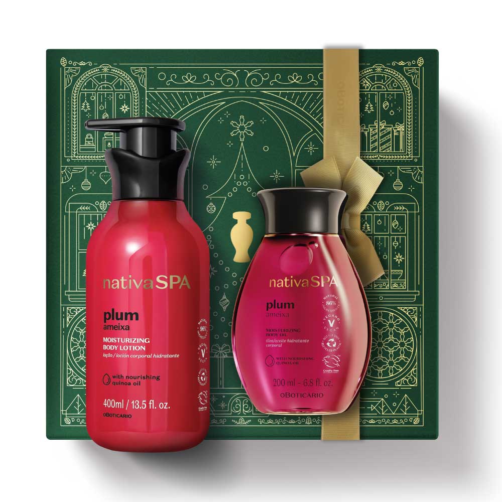 Christmas Care Kit Nativa SPA Plum Oil